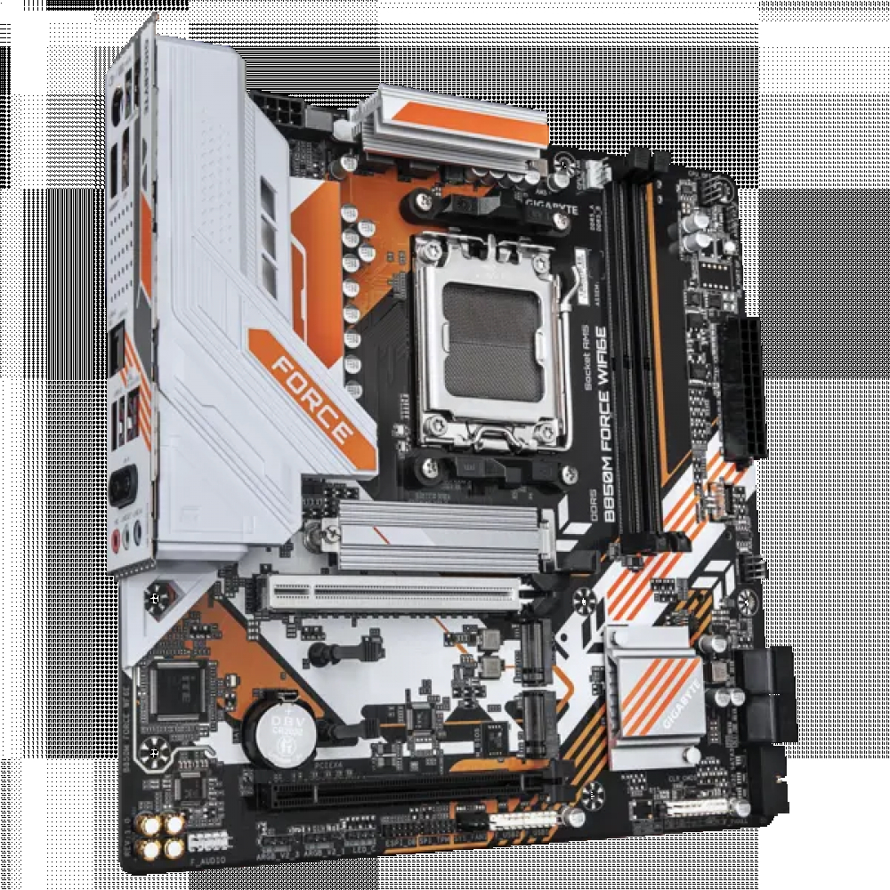Материнская плата Gigabyte B850M FORCE WIFI6E Micro-ATX, AMD AM5 — фото товара