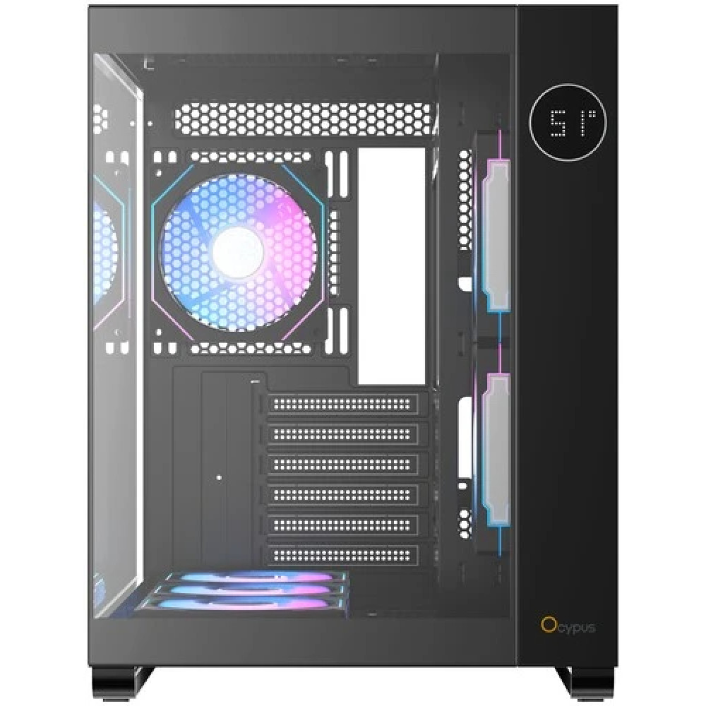 Корпус Ocypus Iota C70 ARGB Black Iota-C70-BKD600XX-GL Mid-Tower - миниатюра 2