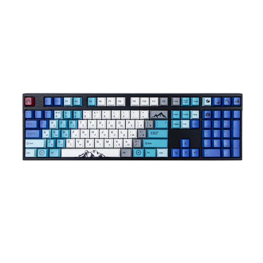 Клавиатура Varmilo Summit R1, VEM108, Varmilo EC V2 Sakura, Wired, Gaming, Black, USB 384243 Проводная, USB — фото товара