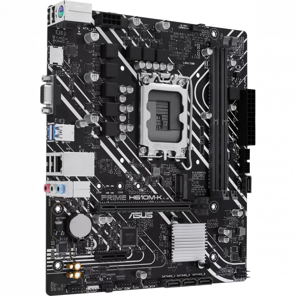 Материнская плата Asus PRIME H610M-K Micro-ATX, LGA 1700 - миниатюра 3