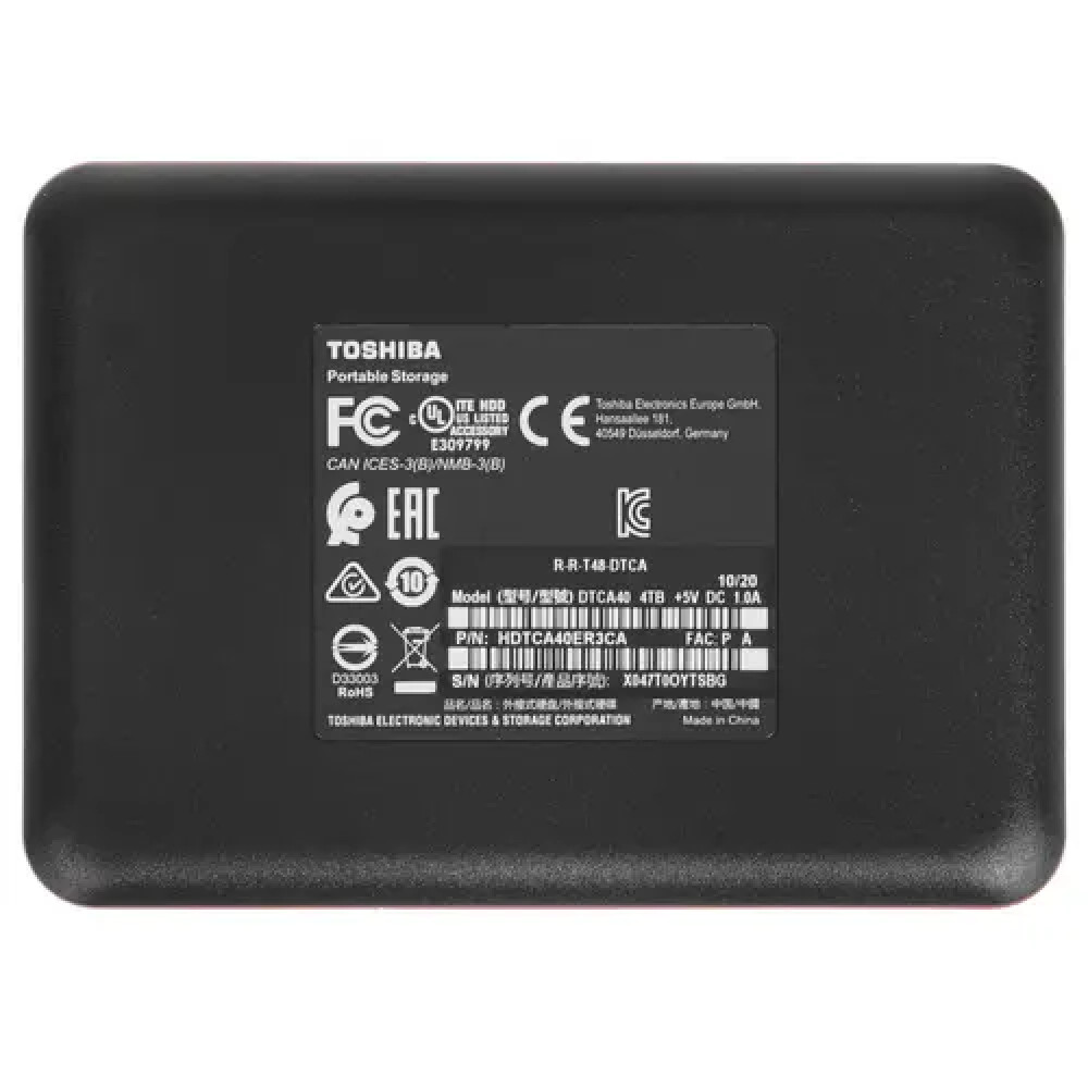 Внешние накопители Toshiba Canvio Advance [HDTCA40ER3CA] 4 ТБ - миниатюра 2