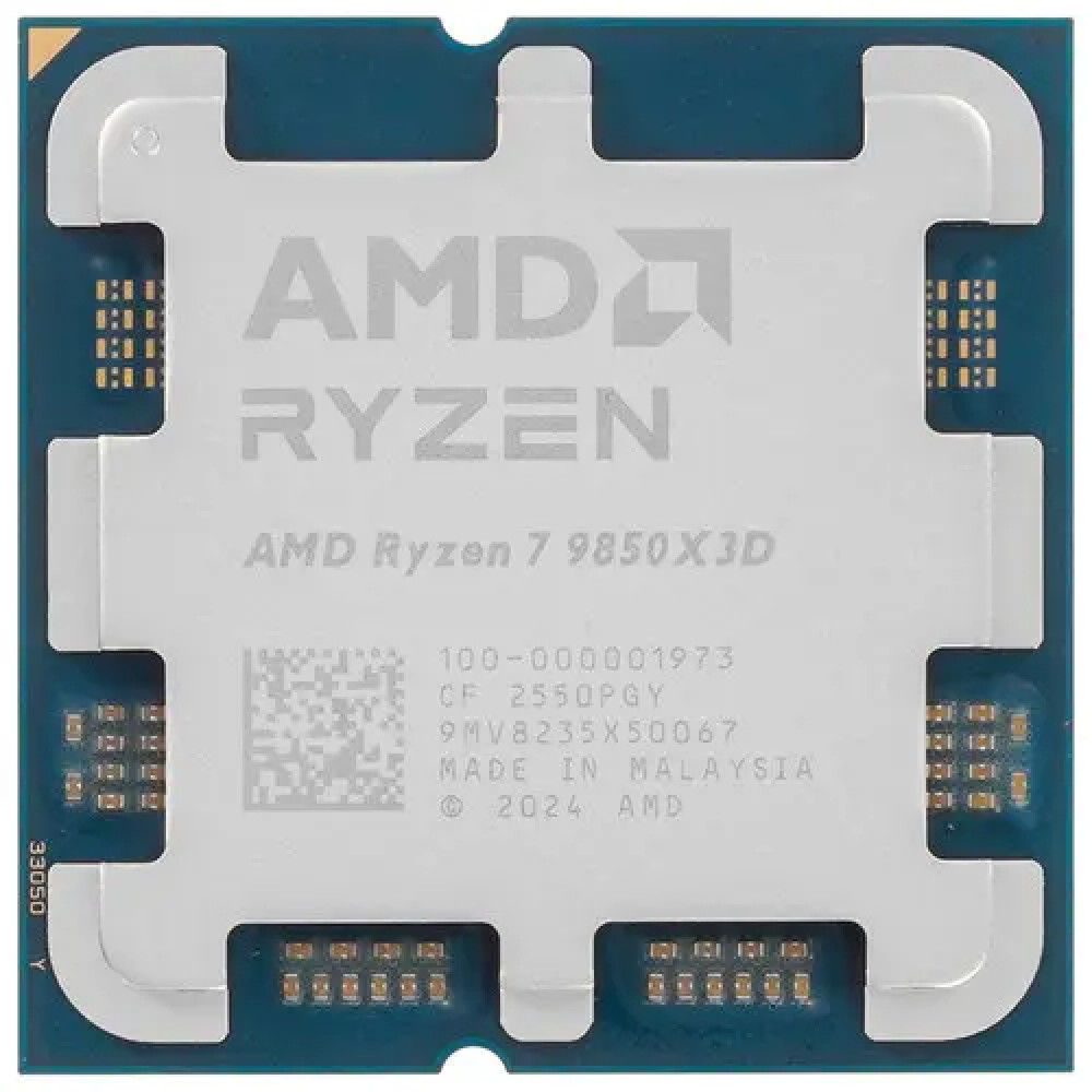 Процессор AMD Ryzen 7 9850X3D Ryzen 7 9850x3d oem 4.7 ГГц, 96 МБ, OEM — фото товара