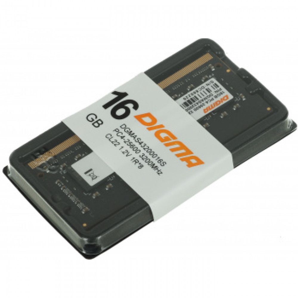 ОЗУ Digma DGMAS43200016S SO-DIMM, DDR4, 16 Гб, 3200 МГц - миниатюра 3