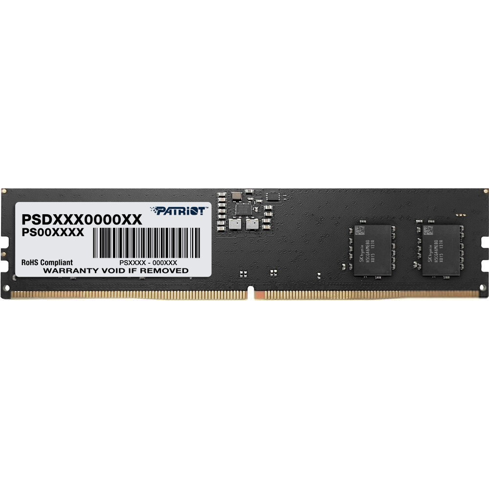 ОЗУ Patriot PSD58G560081 DIMM, DDR5, 8 Гб, 5600 МГц — фото товара