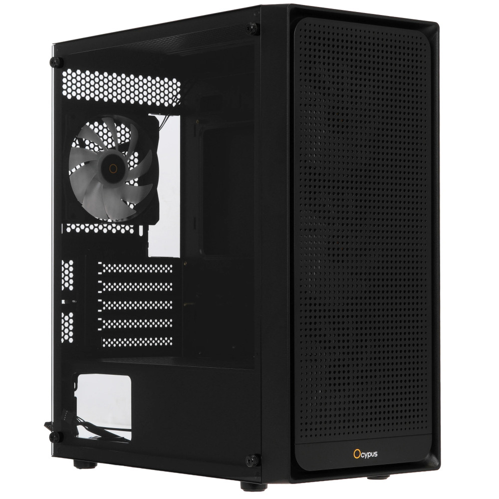Корпус Ocypus Gamma C50 ARGB Gamma-C50-BKG400XX-GL Mini-Tower — фото товара