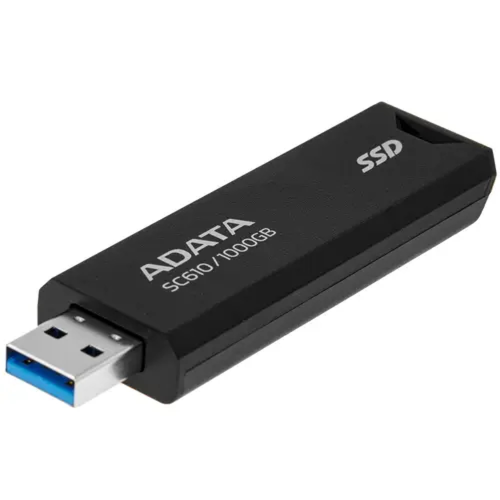 Внешние накопители A-Data SC610 SC610-1000G-CBK/RD 1 ТБ - миниатюра 2