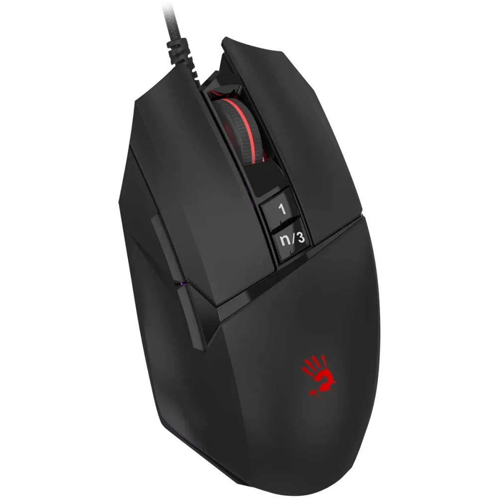 Мышь A4Tech Bloody W65 Max Mini Черный W65 MAX MINI STONE BLACK Игровые, Проводная - миниатюра 2