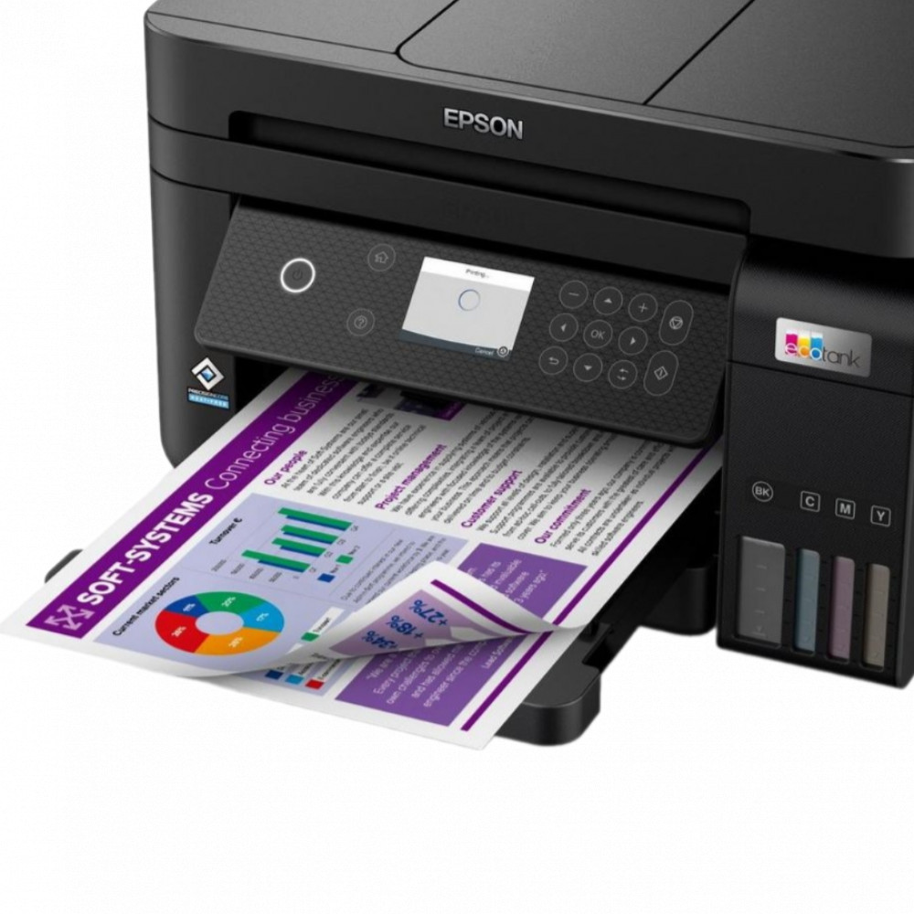 МФУ Epson EcoTank L6270 C11CJ61507/61407/64407 А4, Струйный, Цветная - миниатюра 2