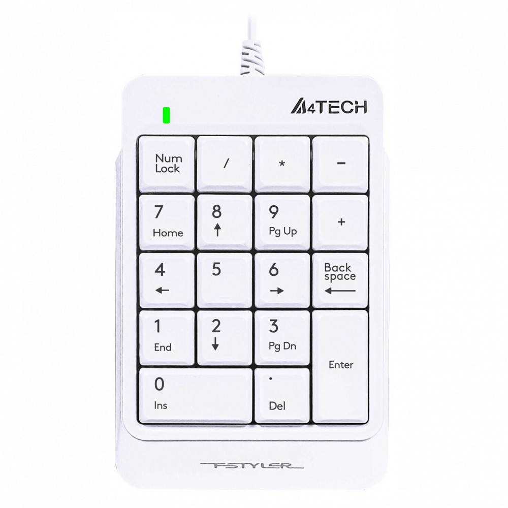 Клавиатура A4Tech FK13P WHITE Проводная, USB — фото товара