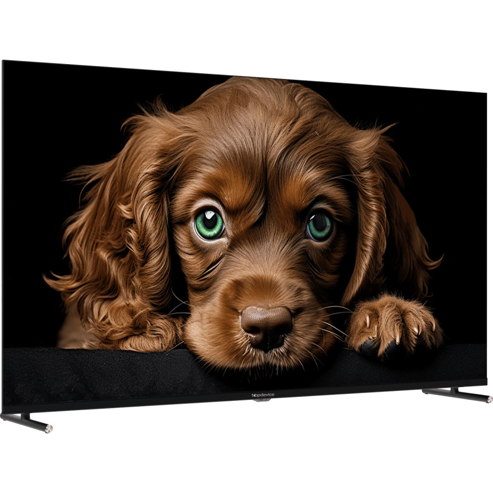 Телевизор Topdevice TDTV55CQ08U Black TDTV55CQ08U_BK 55 ", Smart TV, Черный - миниатюра 2