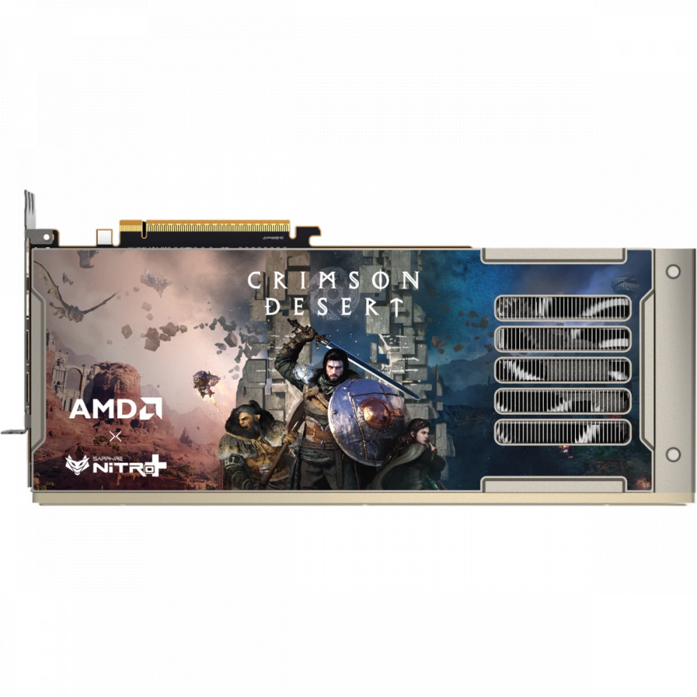 Видеокарта Sapphire AMD Radeon RX 9070 XT Nitro+ Crimson Desert Edition OC 11348-10-20G 16 ГБ - миниатюра 3