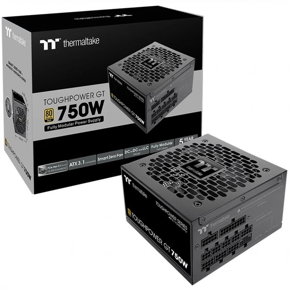 Блок питания Thermaltake Toughpower GT 750W Black PS-TPT-0750FNFAGE-3 750 Вт - миниатюра 5