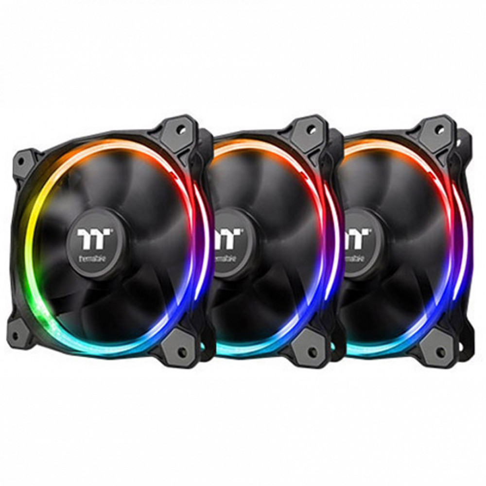 Система охлаждения Thermaltake Riing 12 RGB Sync Edition 3-Fan Pack CL-F071-PL12SW-A — фото товара
