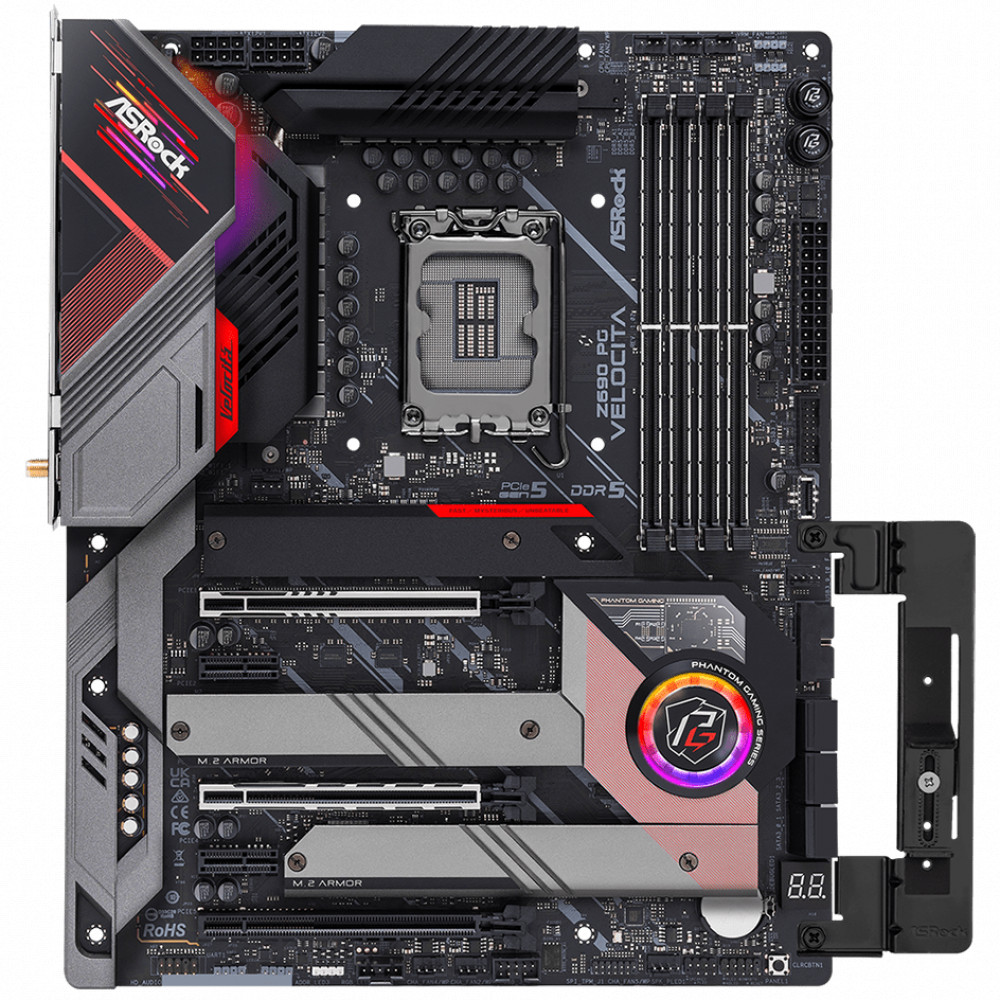Материнская плата ASRock Z690 PG Velocita ATX, LGA 1700 - миниатюра 3