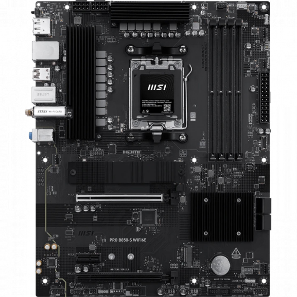 Материнская плата MSI PRO B850-S WIFI6E ATX, AMD AM5 — фото товара