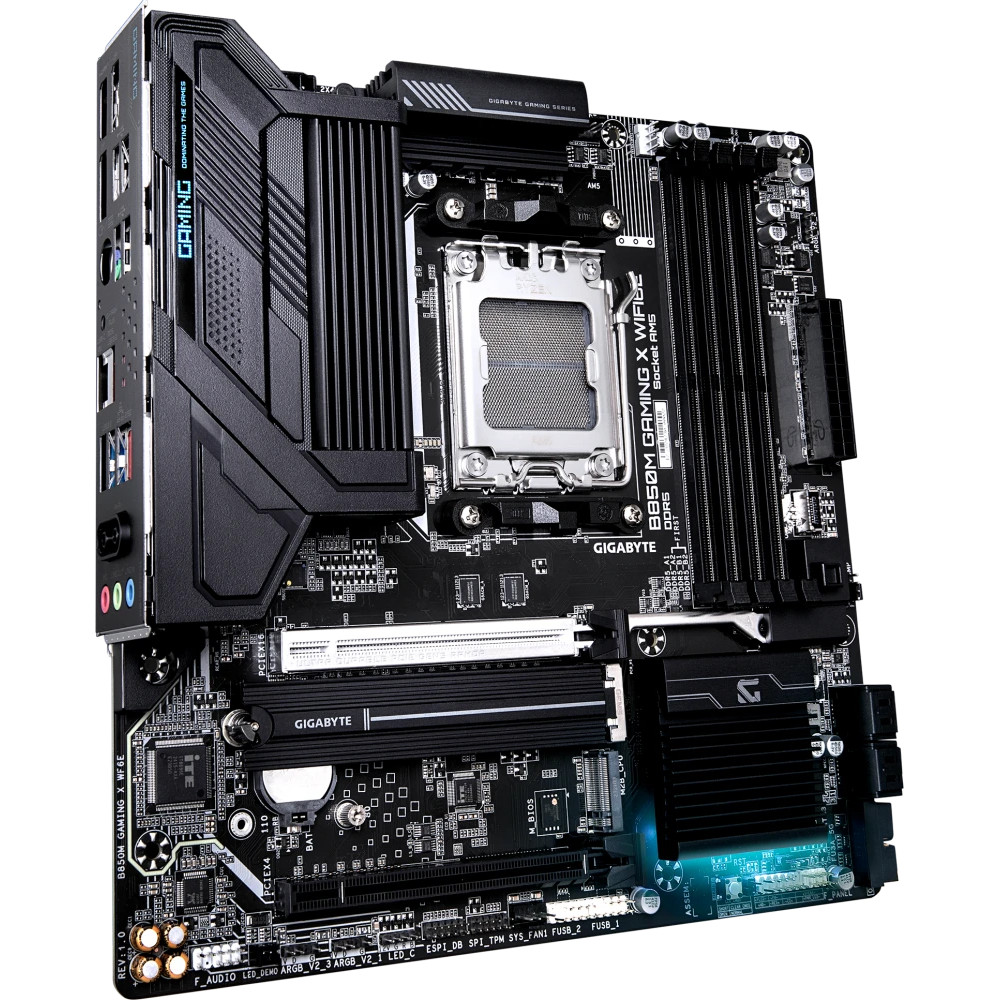 Материнская плата Gigabyte B850M GAMING X WIFI6E Micro-ATX, AMD AM5 - миниатюра 2