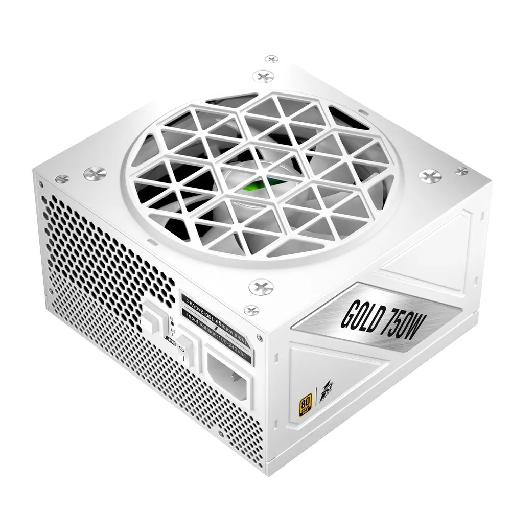 Блок питания 1STPLAYER NGDP 750W White Gold HA-750BA4 WHITE 750 Вт, 80+ Gold — фото товара