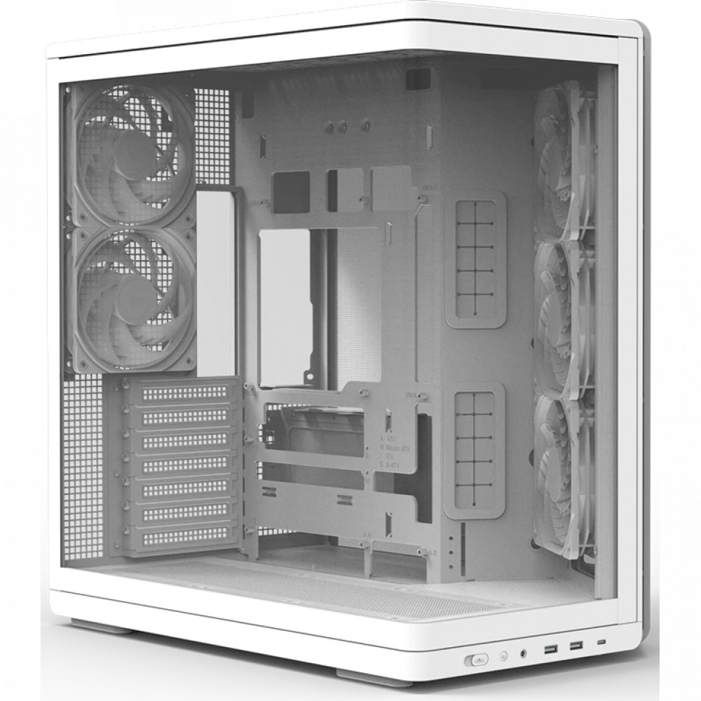 Корпус Zalman P60 White Mid-Tower - миниатюра 3