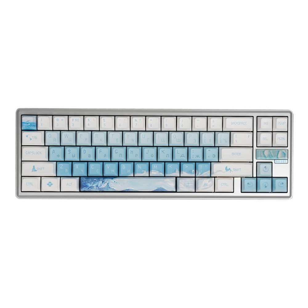 Клавиатура Varmilo Sword 68 Ariel, VTP68 685009 Беспроводная, USB — фото товара