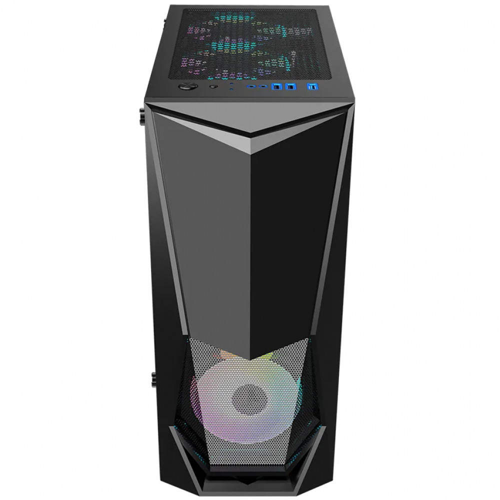 Корпус 1STPLAYER DK-3-BK-1F5M-2F5S Mid-Tower - миниатюра 2