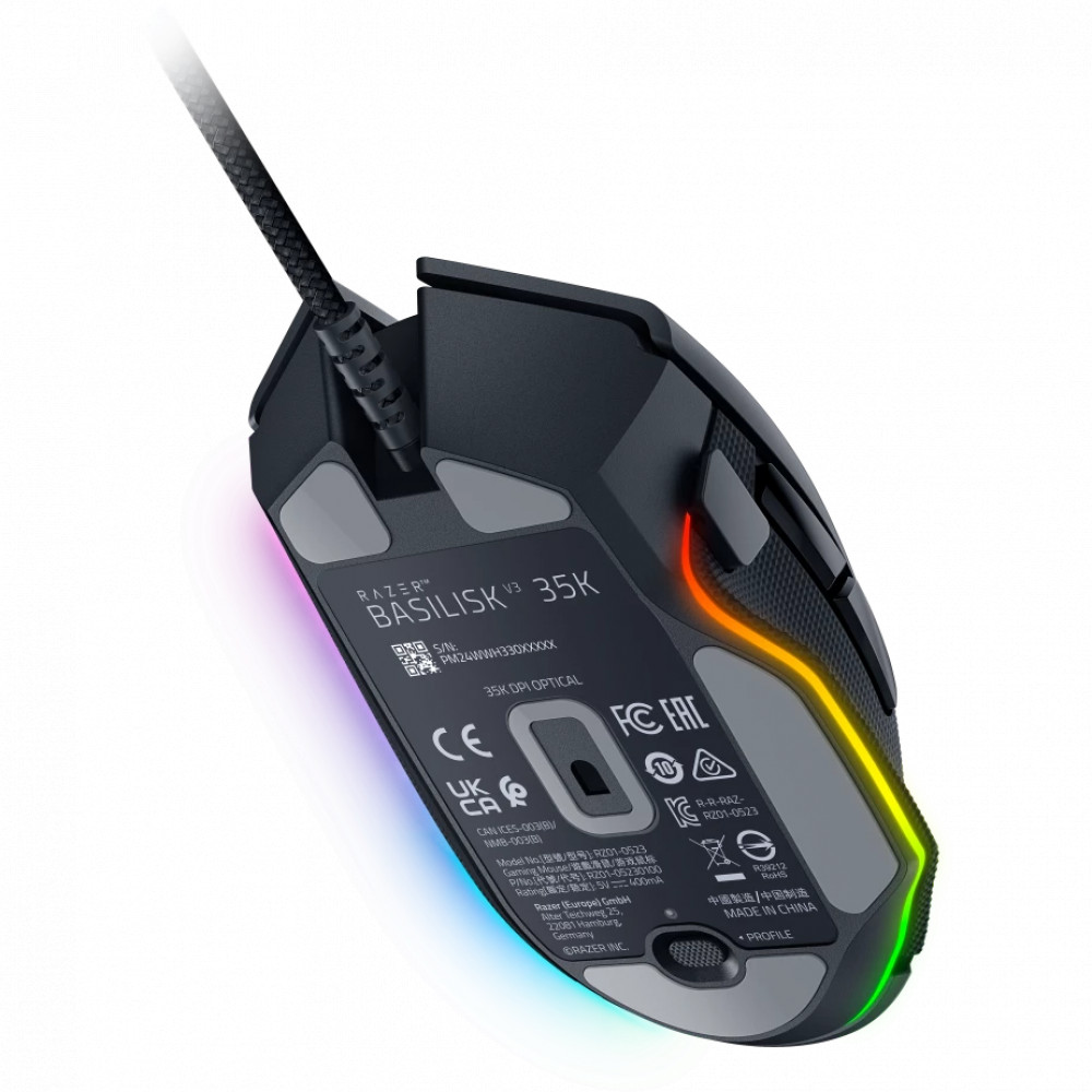Мышь Razer Basilisk V3 35K RZ01-05230100-R3M1 Игровые, Проводная - миниатюра 5