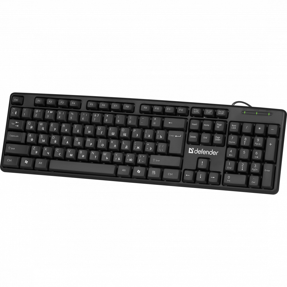 Клавиатура Defender Element HB-520 Проводная, USB - миниатюра 3