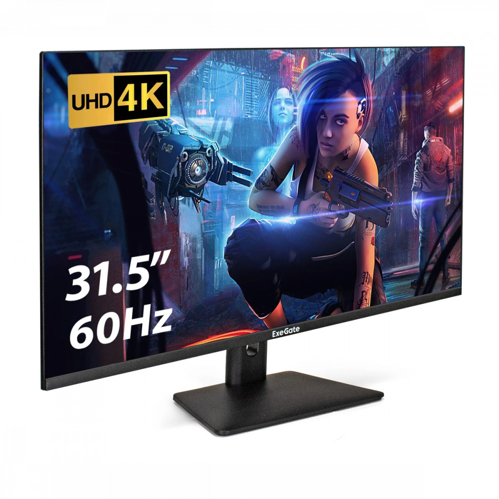 Монитор ExeGate SmartView EF3200C EX299469RUS 31.5 ", IPS, 4K UHD 3840x2160 (16:9), 60 Гц — фото товара