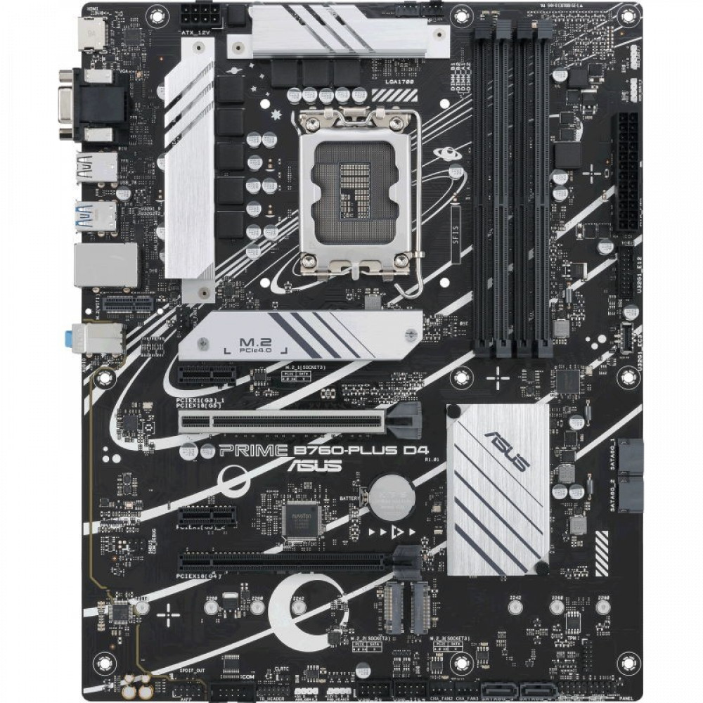 Материнская плата Asus Prime B760-Plus D4 90MB1CW0-M0EAY0 ATX, LGA 1700 - миниатюра 2