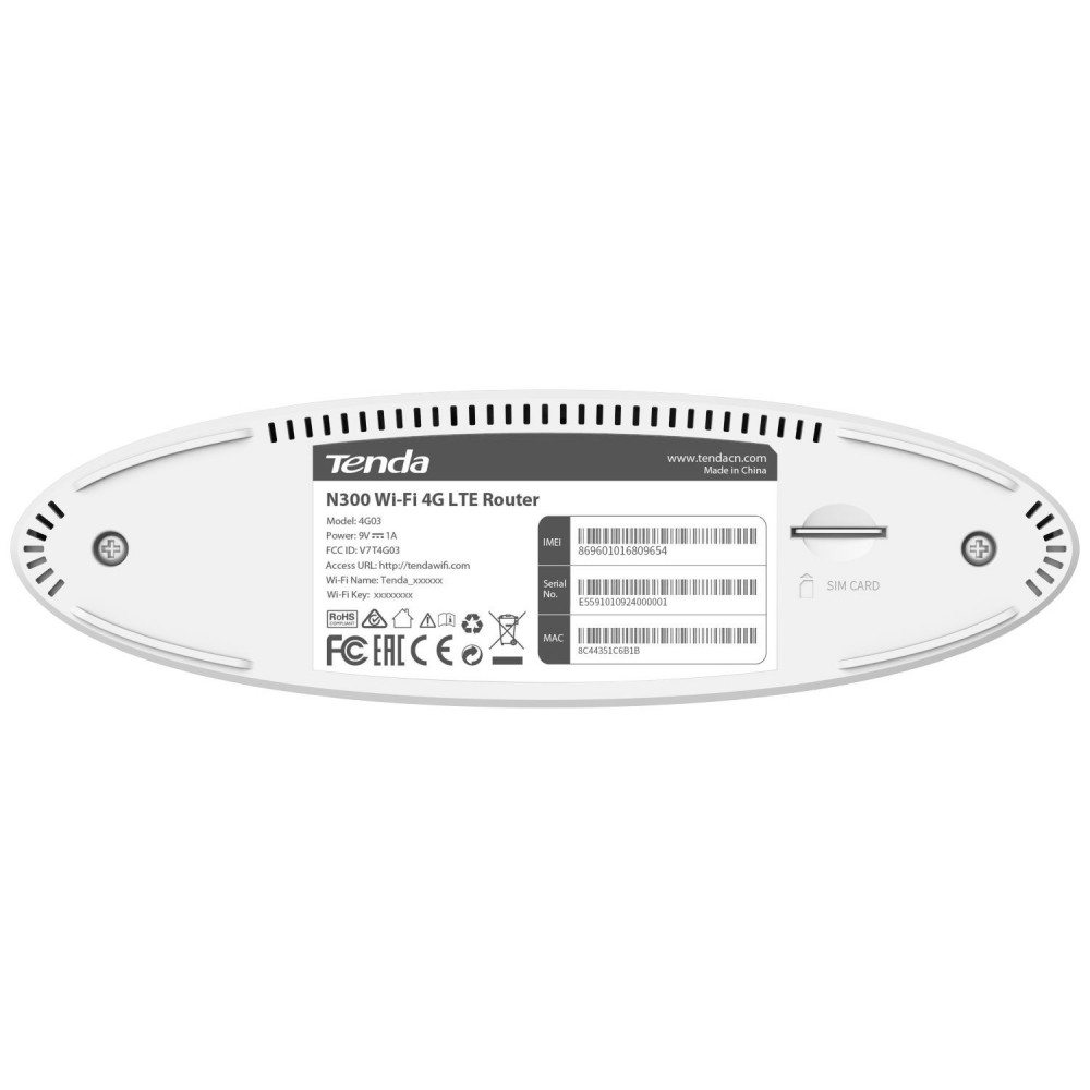 Маршрутизатор для дома TENDA 4G03 - миниатюра 2