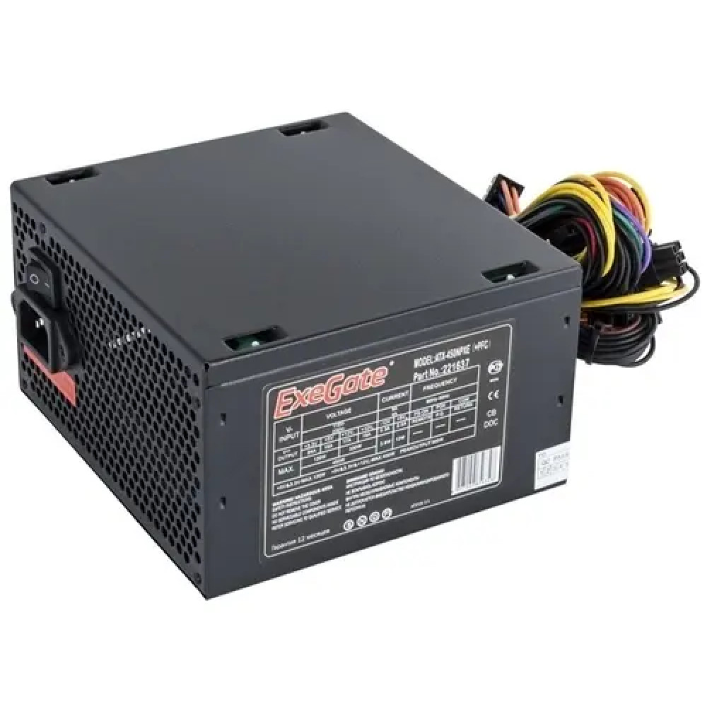 Блок питания ExeGate 450NPXE EX221637RUS-PC 450 Вт - миниатюра 2