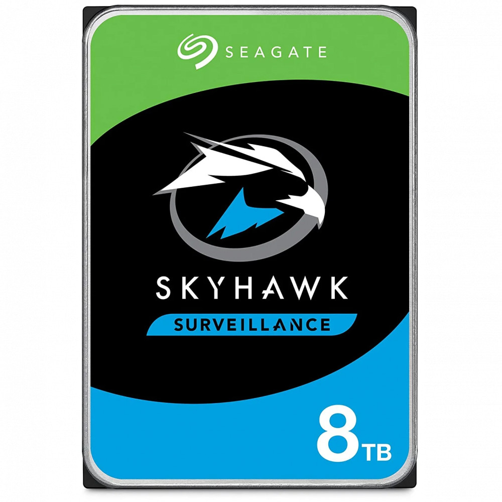 Жесткий диск Seagate SkyHawk Surveillance ST8000VX009 HDD (классические), 8 ТБ, 3.5 дюйма, SATA — фото товара