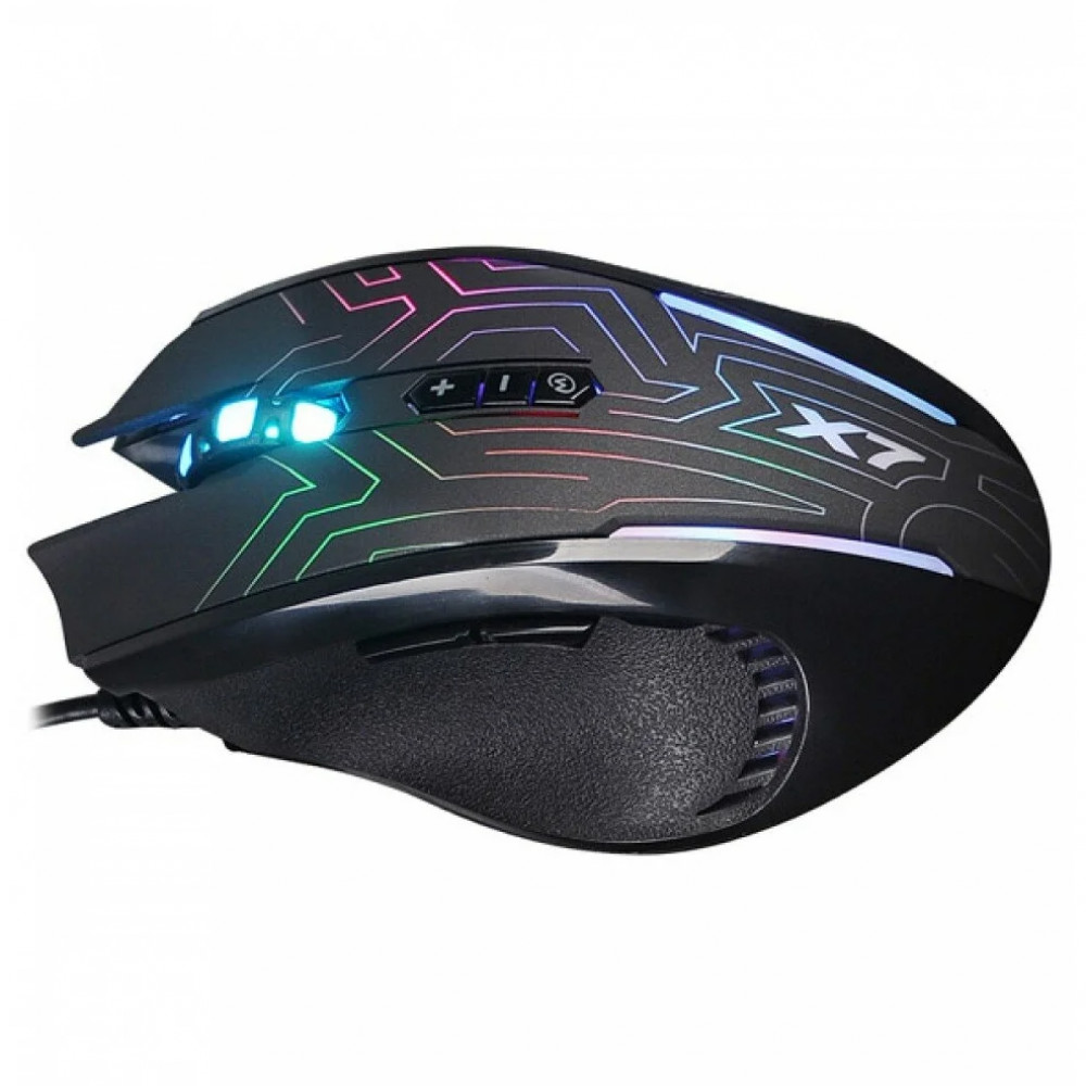 Мышь A4Tech X87 (MAZE) Игровые, Проводная - миниатюра 2
