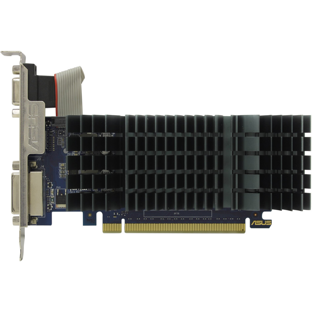 Видеокарта Asus GeForce GT 730 Silent LP GT730-SL-2GD5-BRK 2 ГБ — фото товара