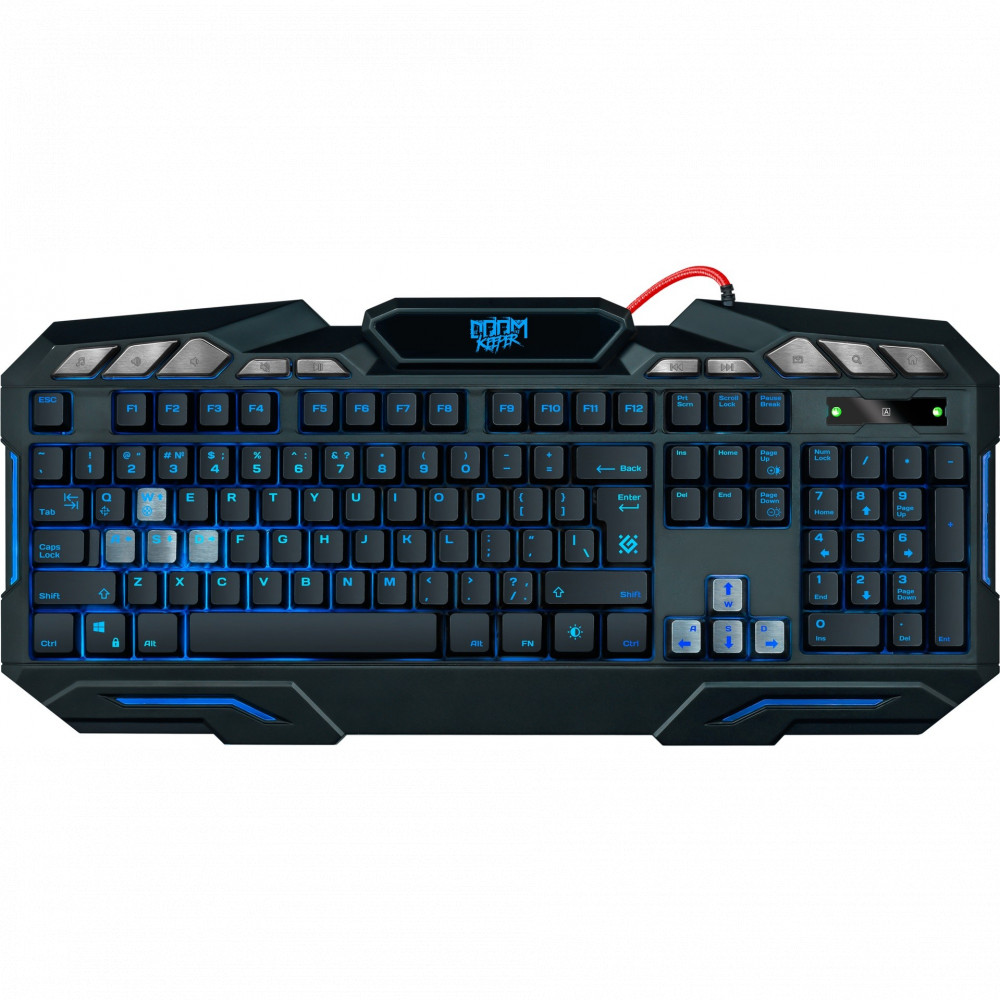Клавиатура Defender Doom Keeper GK-100DL 45100 Проводная, USB - миниатюра 3