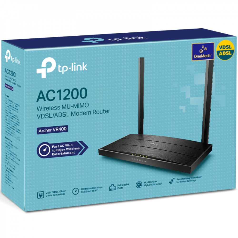 Маршрутизатор для дома TP-Link Archer VR400 Ver 3.0 - миниатюра 4