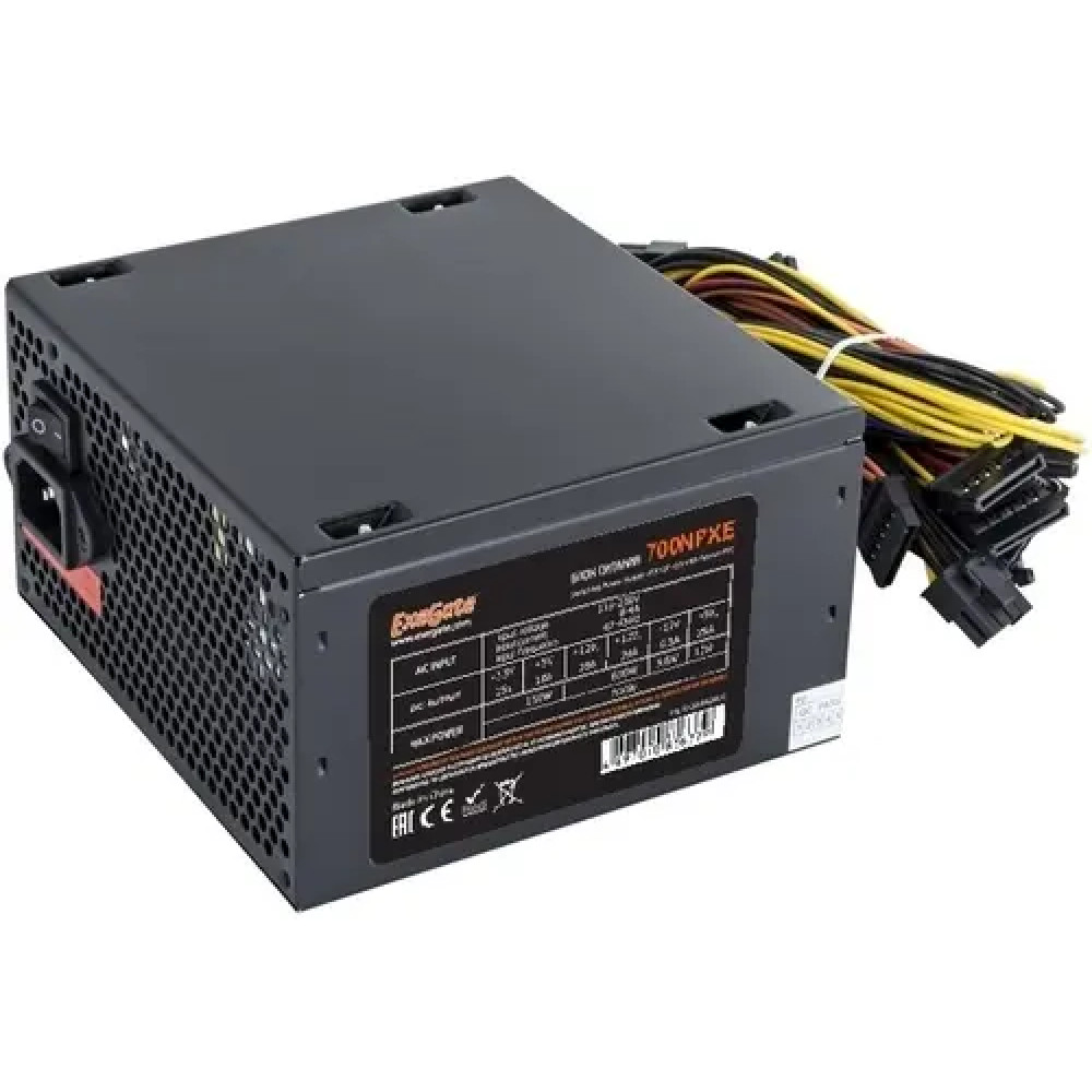 Блок питания ExeGate 700NPXE EX220360RUS-PC 700 Вт - миниатюра 2