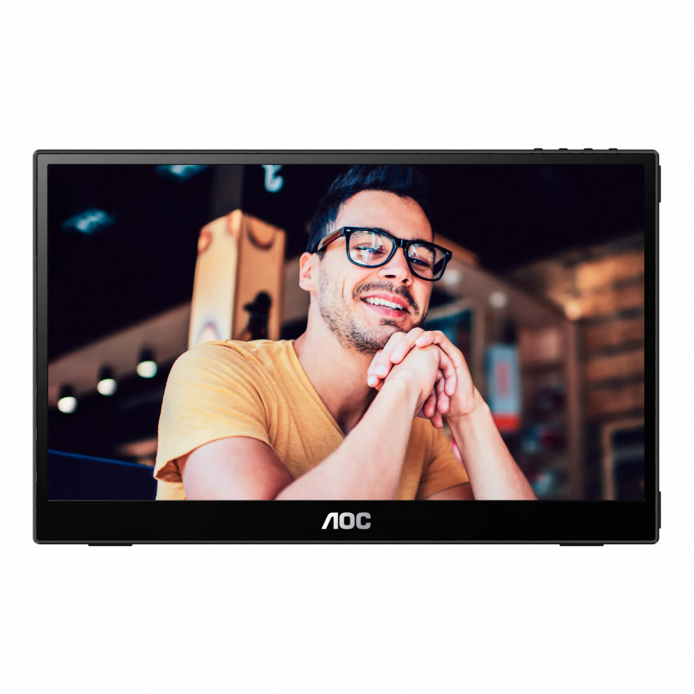 Монитор AOC 16T3EA 15.6 ", IPS, Full HD 1920x1080 (16:9), 60 Гц — фото товара