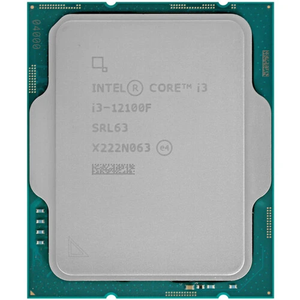 Процессор Intel Core i3-12100F SRL63 OEM 3.3 ГГц, 12 МБ, OEM - миниатюра 2