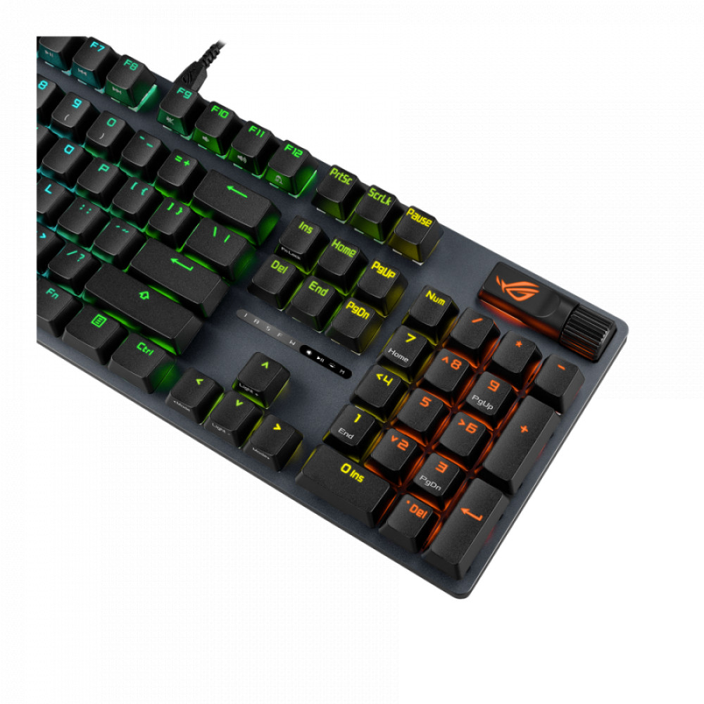 Клавиатура Asus ROG Strix Scope II X NX Snow V2 90MP03XF-BKRA00 Проводная, USB - миниатюра 5