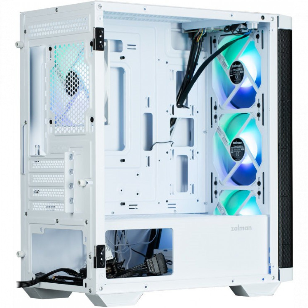 Корпус Zalman M4 WHITE M4 white Mini-Tower - миниатюра 11