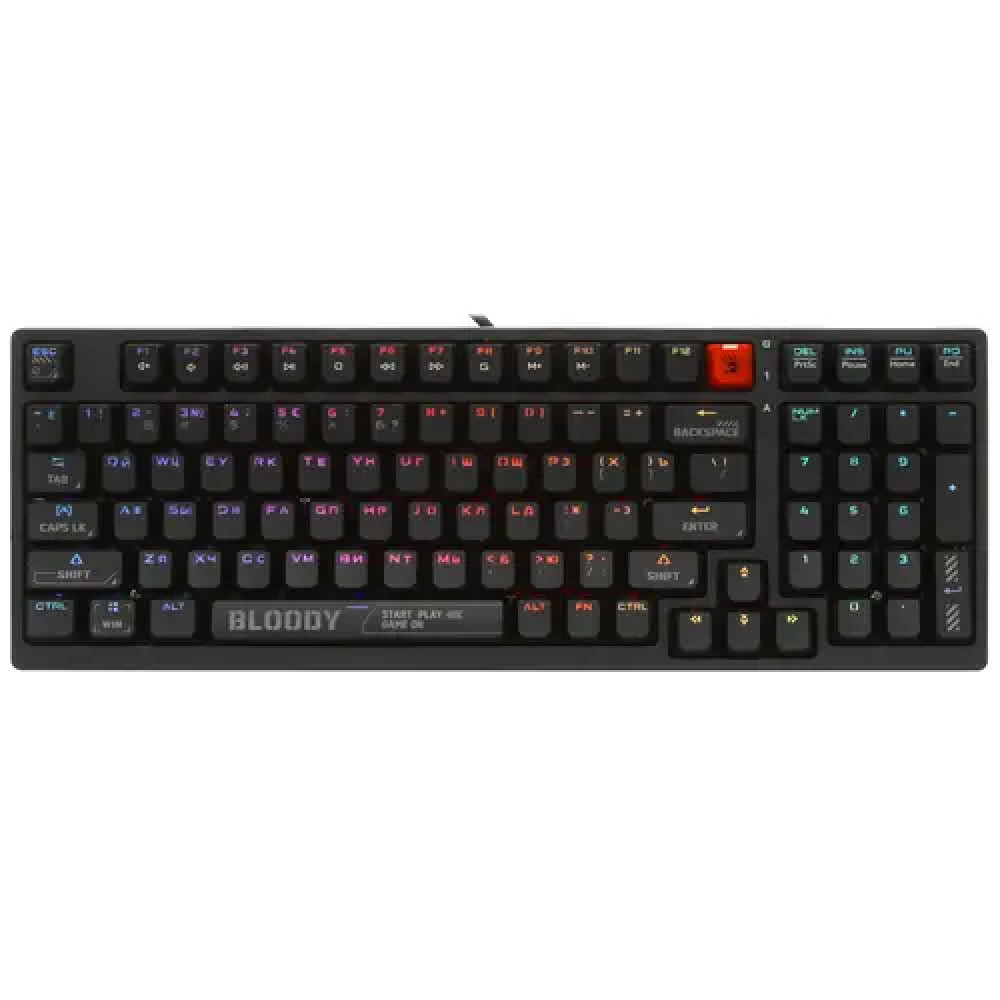 Клавиатура A4Tech S98 BLACK Проводная, USB — фото товара