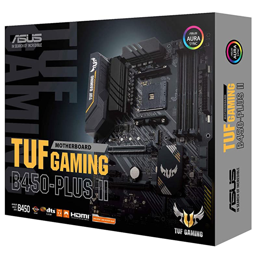 Материнская плата Asus TUF GAMING B450-PLUS II ATX, AMD AM4 - миниатюра 3