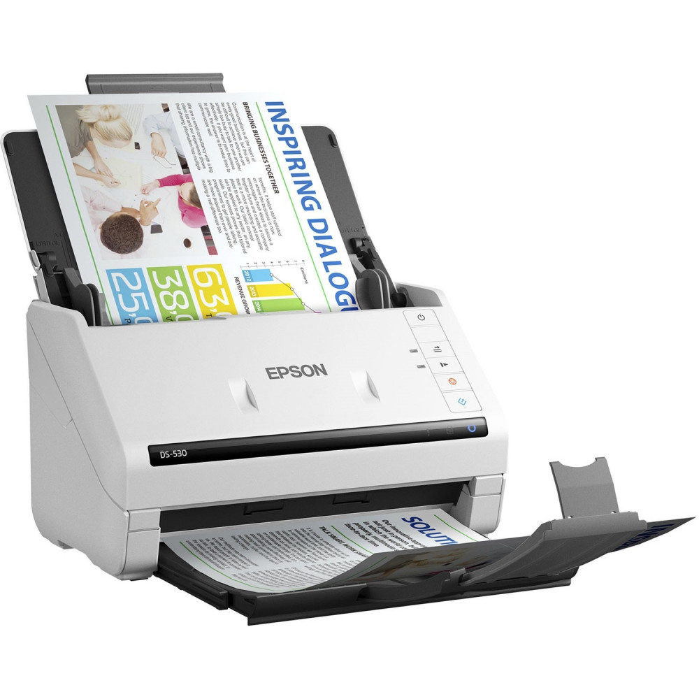 Протяжный сканер Epson DS-530II B11B261401 A4, CIS — фото товара