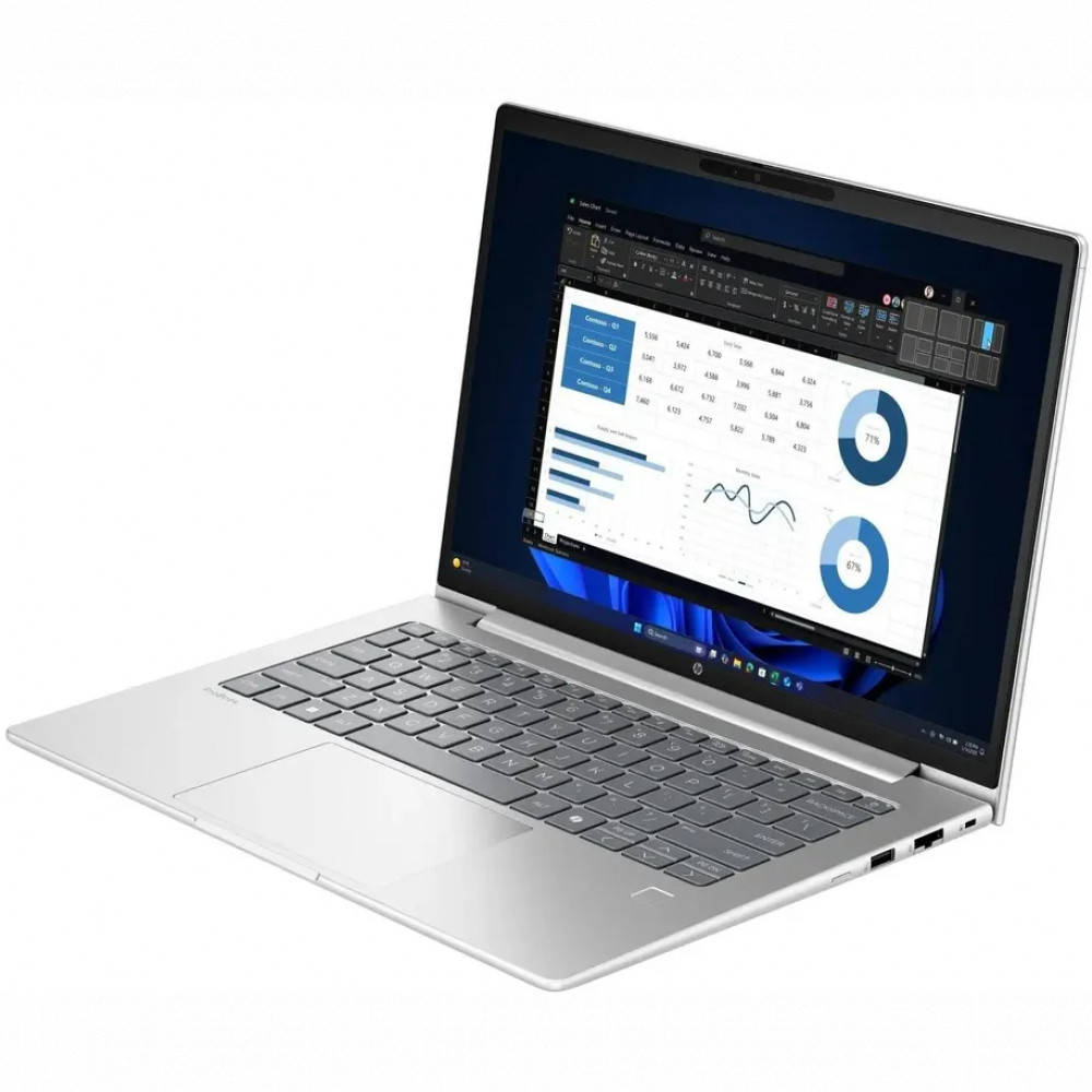 Ноутбук HP ProBook 4 G1i BX7Y0AT 14 ", WUXGA 1920x1200 (16:10), Intel, Core i5, 16 Гб, 512 ГБ, Intel Iris Xe Graphics, Windows 11 Pro - миниатюра 3