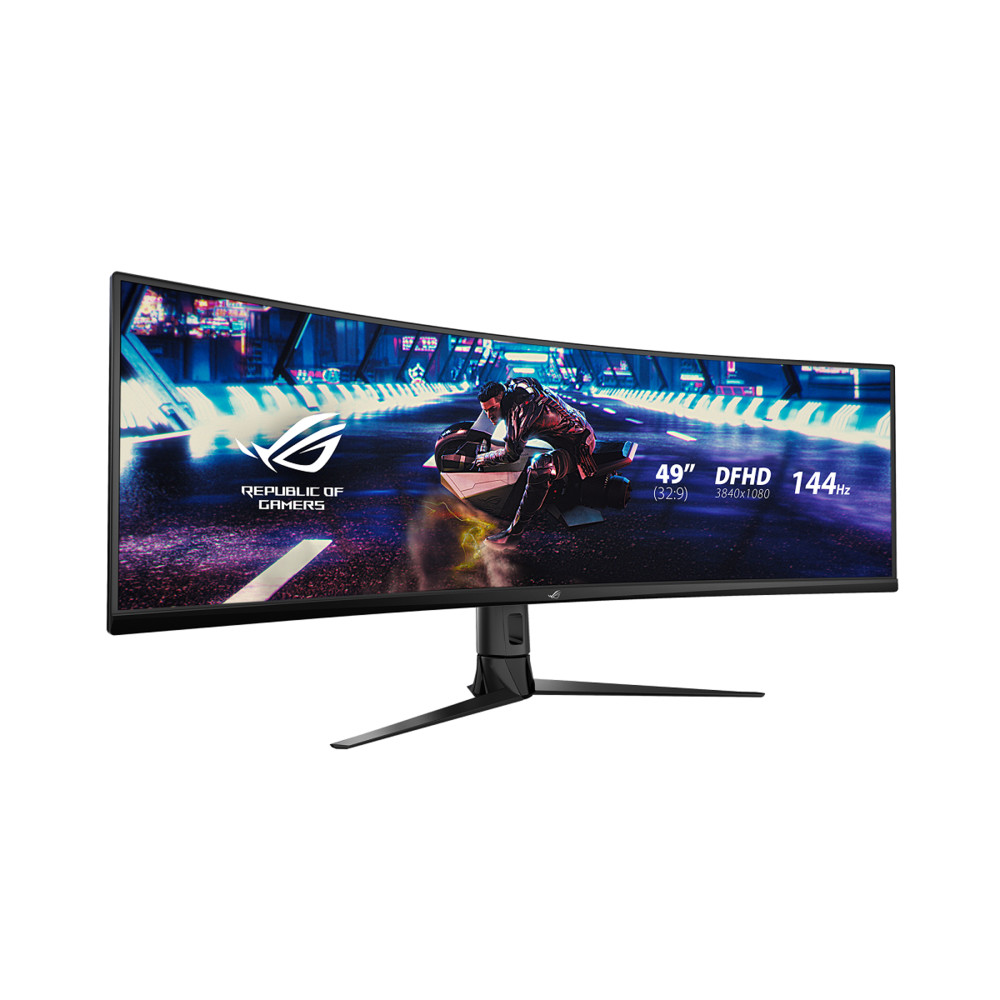 Монитор Asus ROG Strix XG49VQ 90LM04H0-B01170 49 ", VA, Super Ultrawide FHD 3840х1080 (32:9), 144 Гц - миниатюра 2