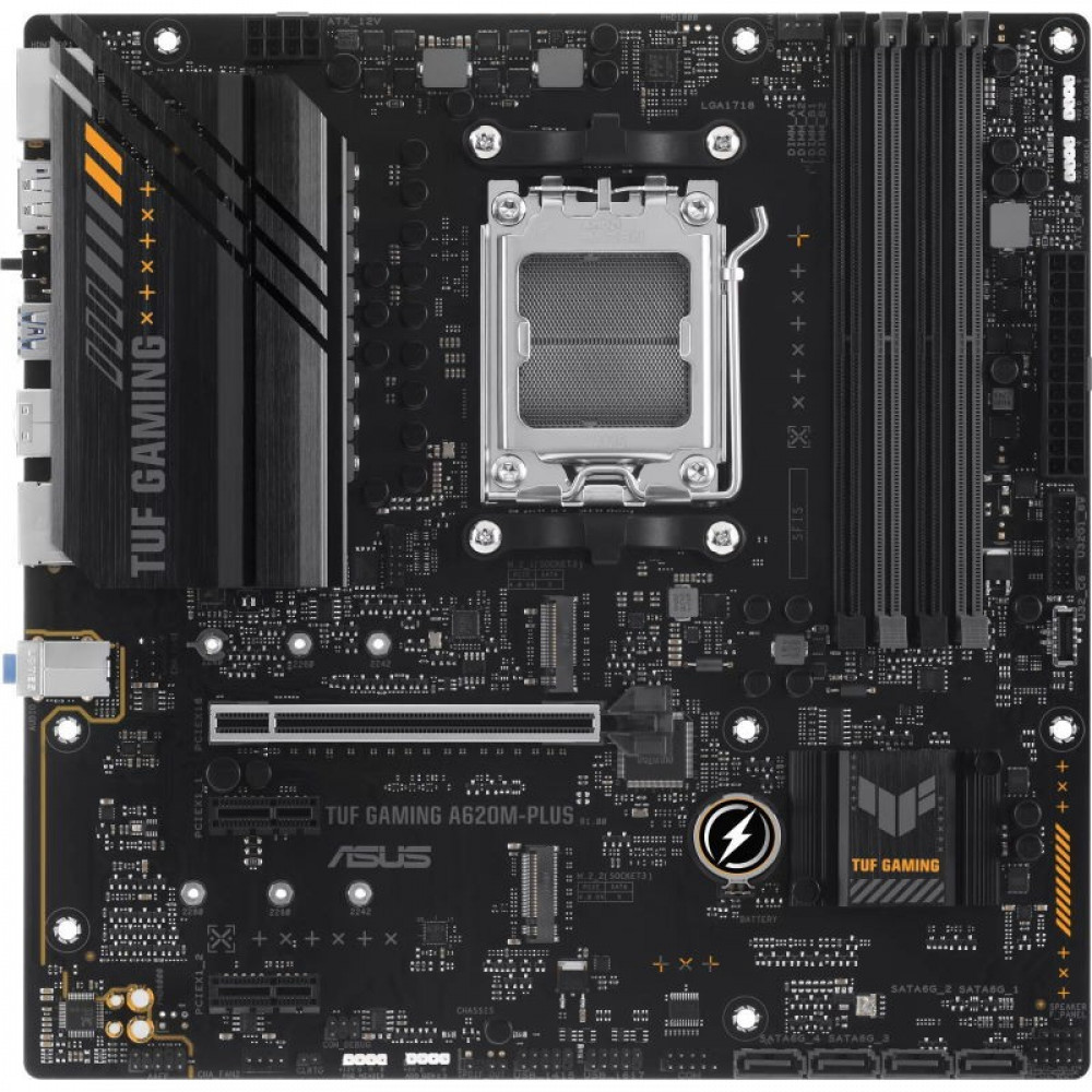 Материнская плата Asus TUF GAMING A620M-PLUS Micro-ATX, AMD AM5 - миниатюра 2