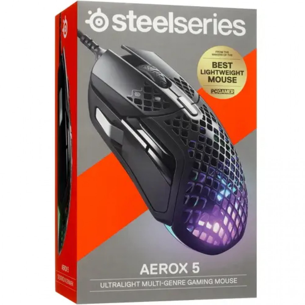 Мышь SteelSeries Aerox 5 62401 Игровые, Проводная - миниатюра 8