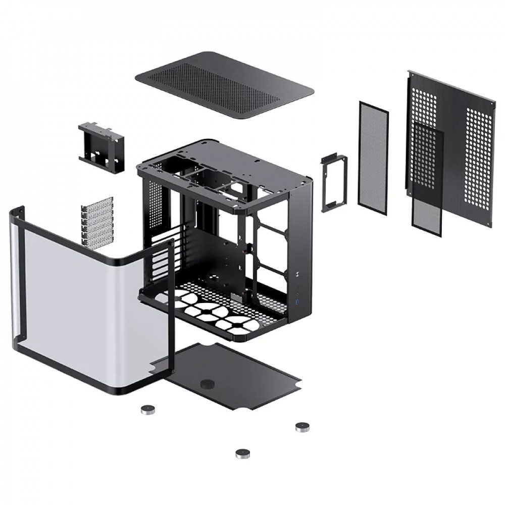 Корпус Jonsbo TK-2 Black Mid-Tower - миниатюра 5