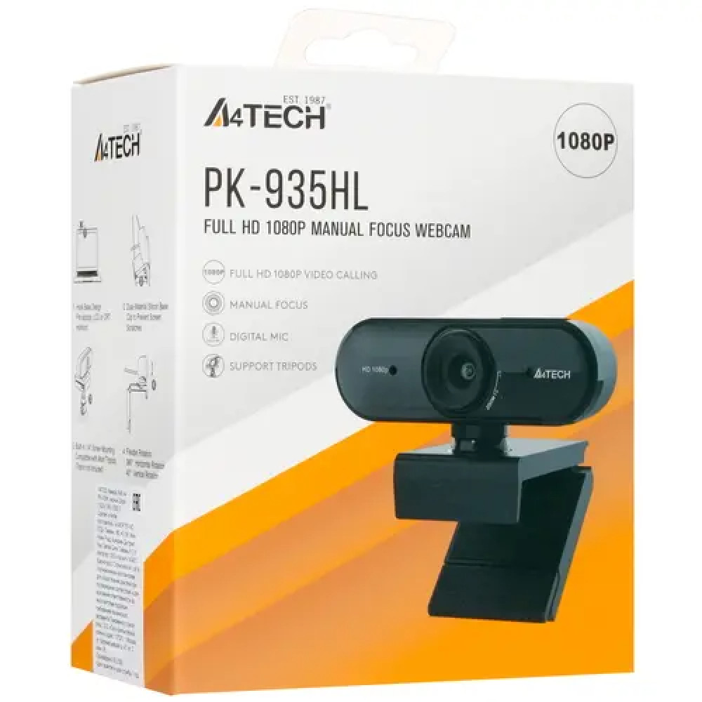 Веб камеры A4Tech PK-935HL - миниатюра 5