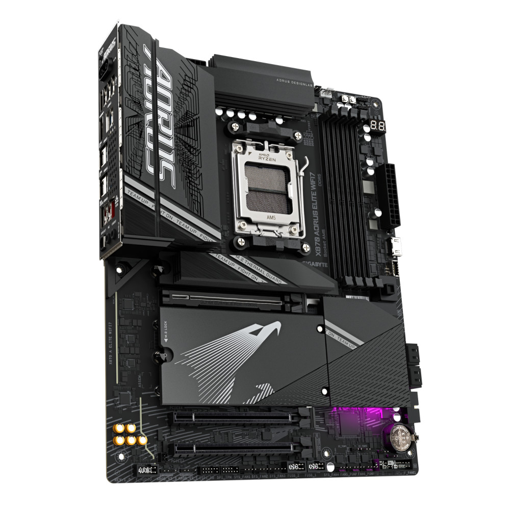 Материнская плата Gigabyte X870 A ELITE WIFI7 ATX, AMD AM5 - миниатюра 2
